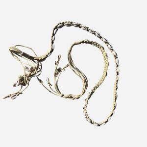 Yellow white shell belt